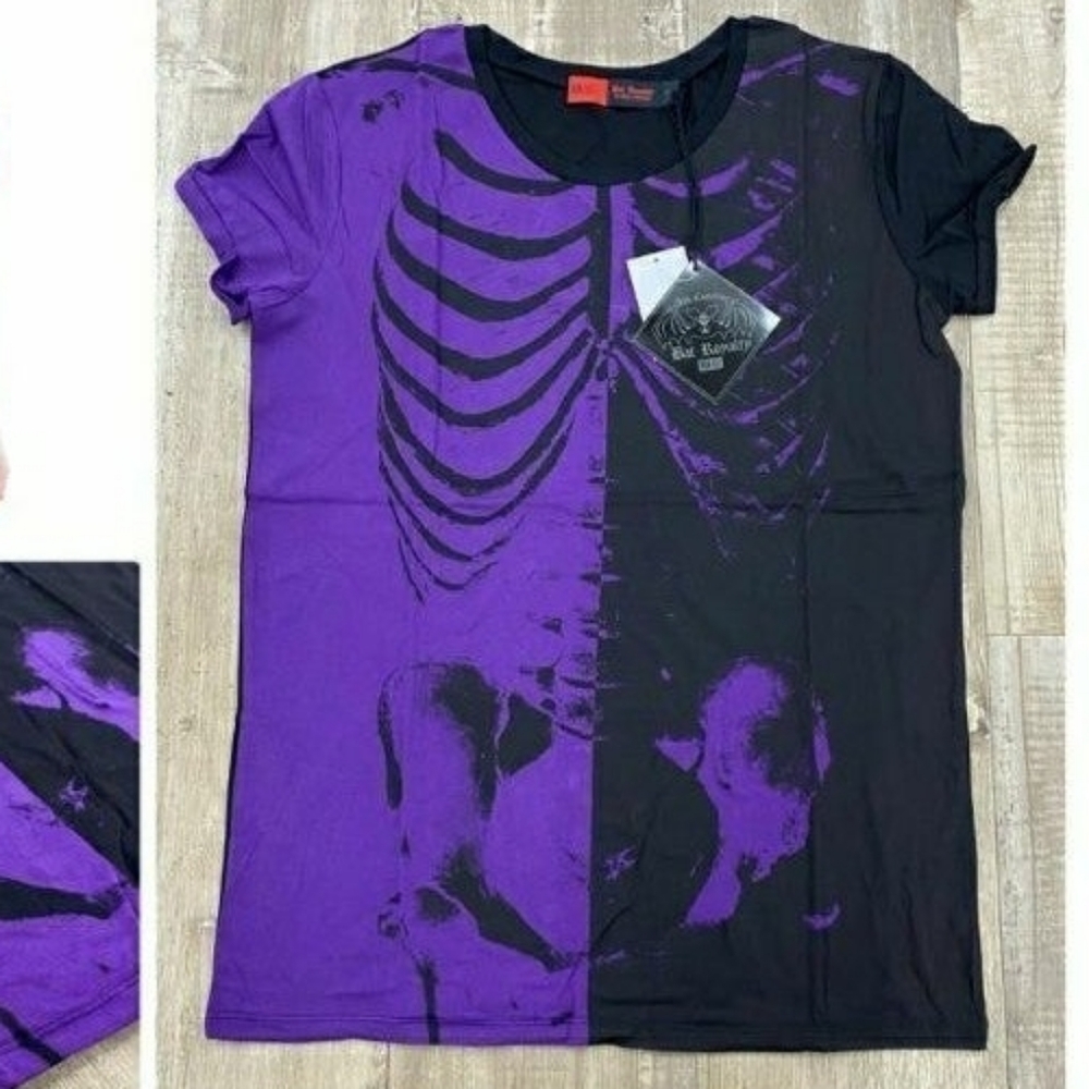 Iron Fist Bones Top (large) NWOT